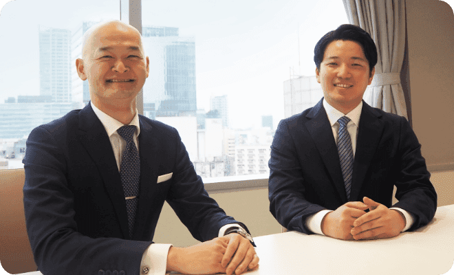 田中直道と奥田真行の対談